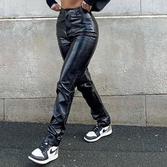 I’m the only ones PU pants black - 2/30$ - Picture 2 of 4